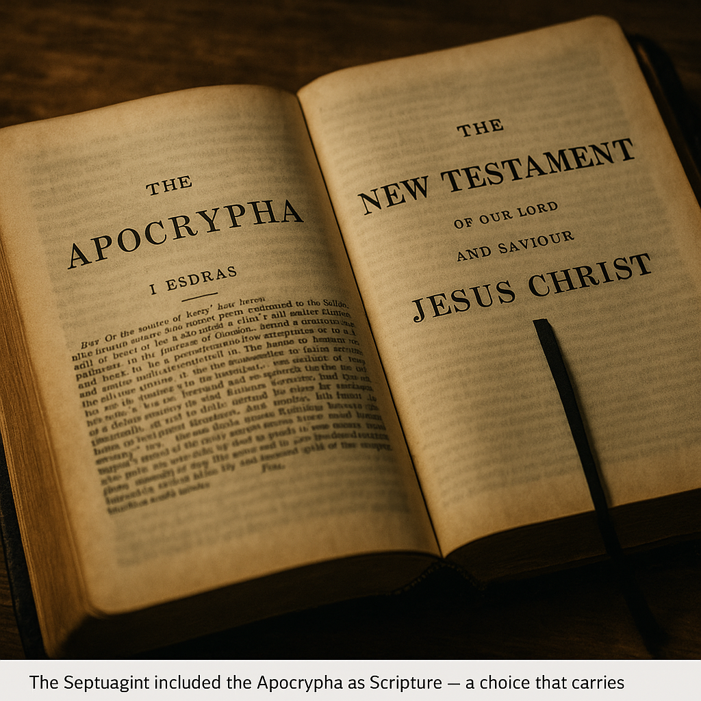 Doctrinal Drift And The Apocrypha